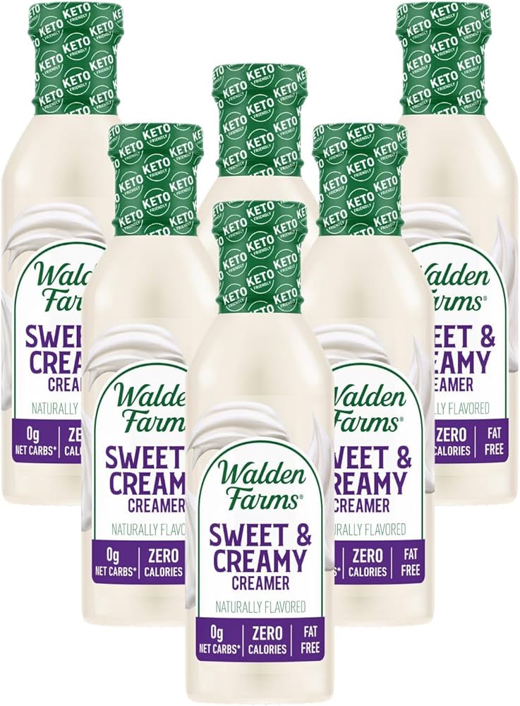 Amazon.com: Walden Farms Sweet & Creamy Coffee Creamer – Zero